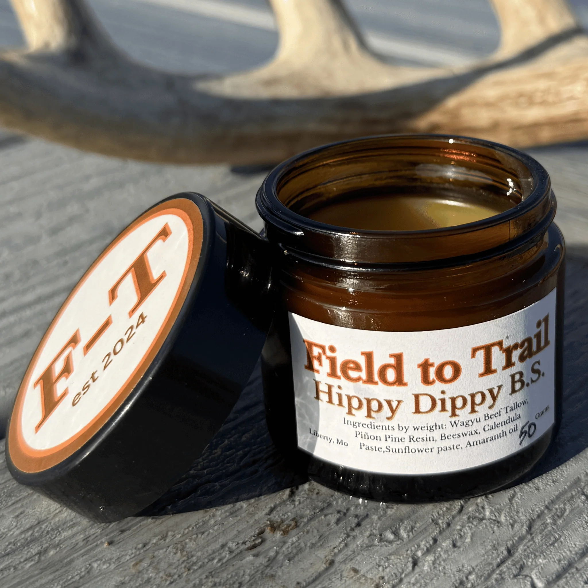 Hippy Dippy Pure Tallow Balm – Premium, Filler-Free Skincare by Field to Trail - Image 3