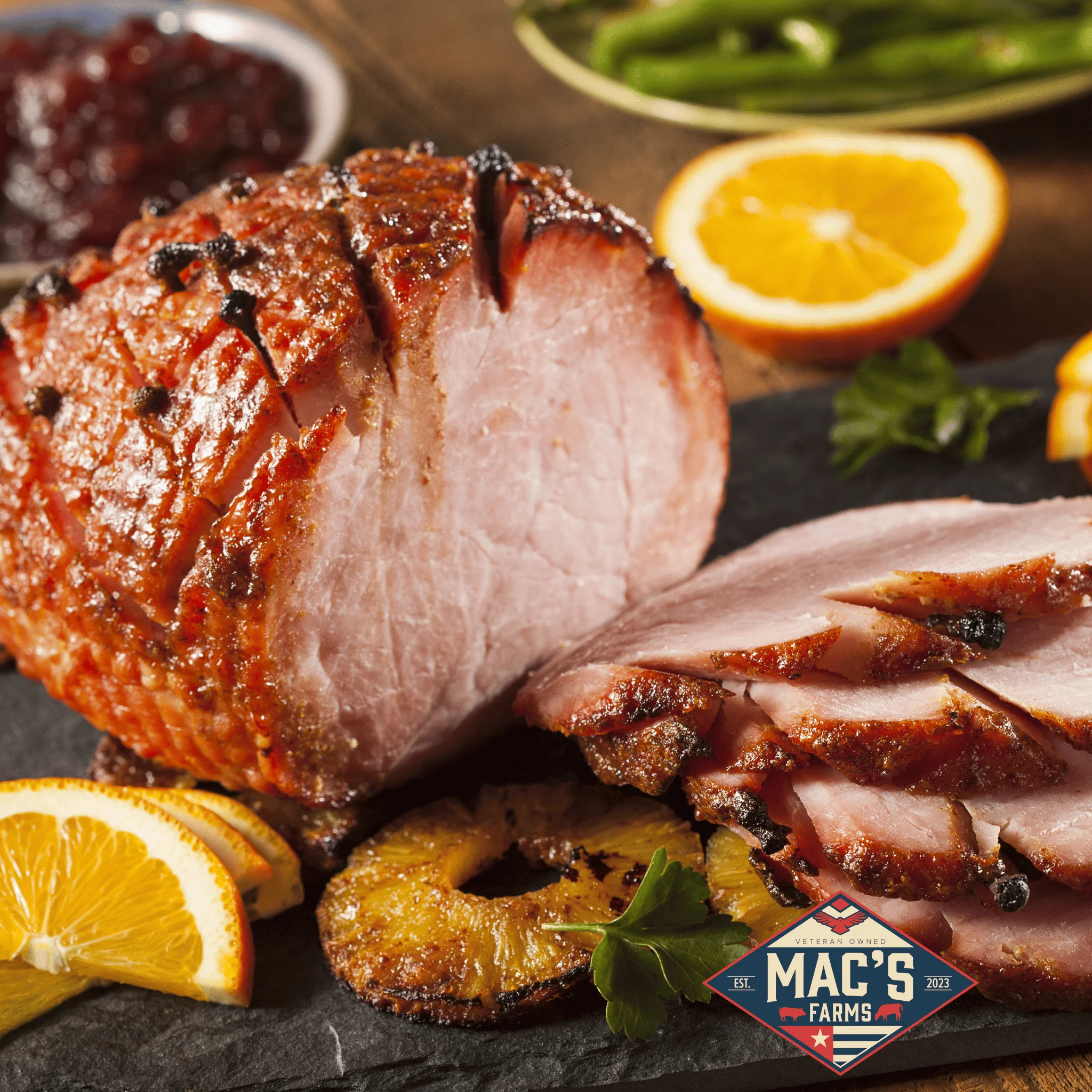 Boneless Sugar Cured Ham - Half