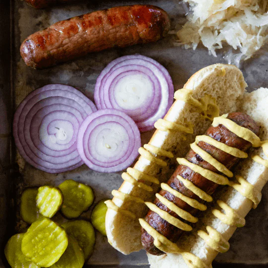 Wagyu Bacon Cheeseburger Bratwurst - Image 3